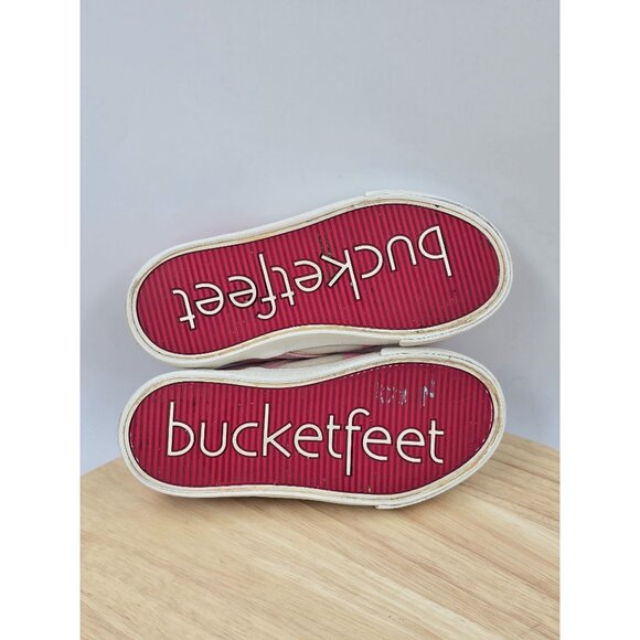 Buckfeet Elephant Slip ON Canvas Sneakers Girls Toddler Sz 8 - Picture 6 of 7